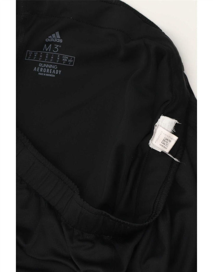 Adidas Womens Sport Shorts UK 12 Medium Black