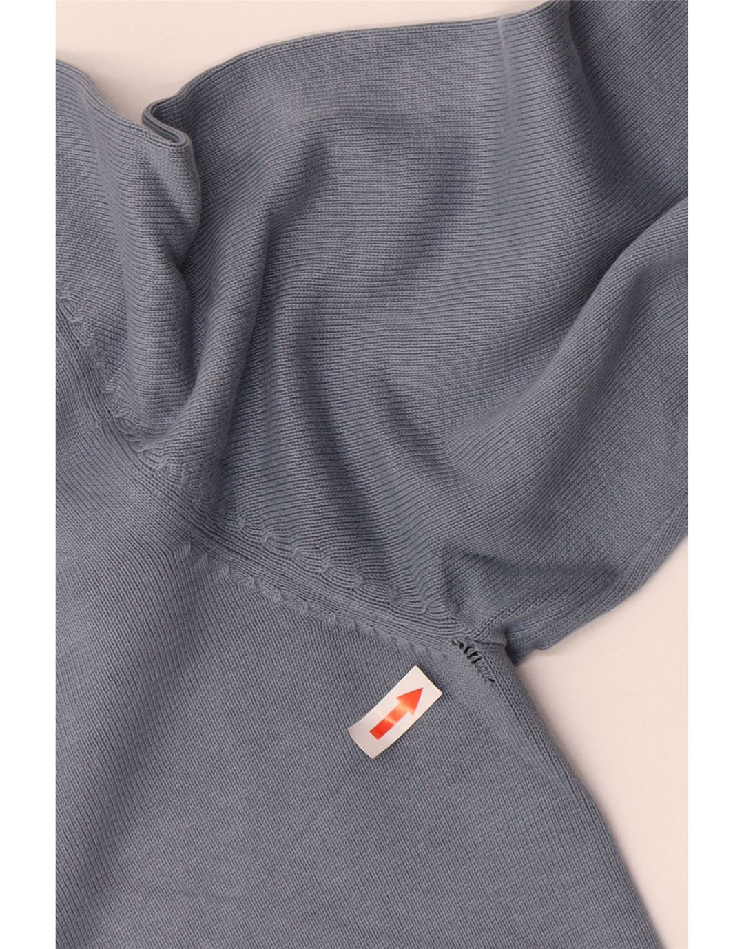 Marks & Spencer Mens Crew Neck Jumper Sweater Medium Blue Cotton