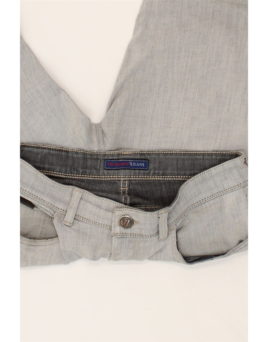TRUSSARDI Mens Slim Jeans W30 L31 Grey Vintage Trussardi and Second-Hand Trussardi from Messina Hembry 