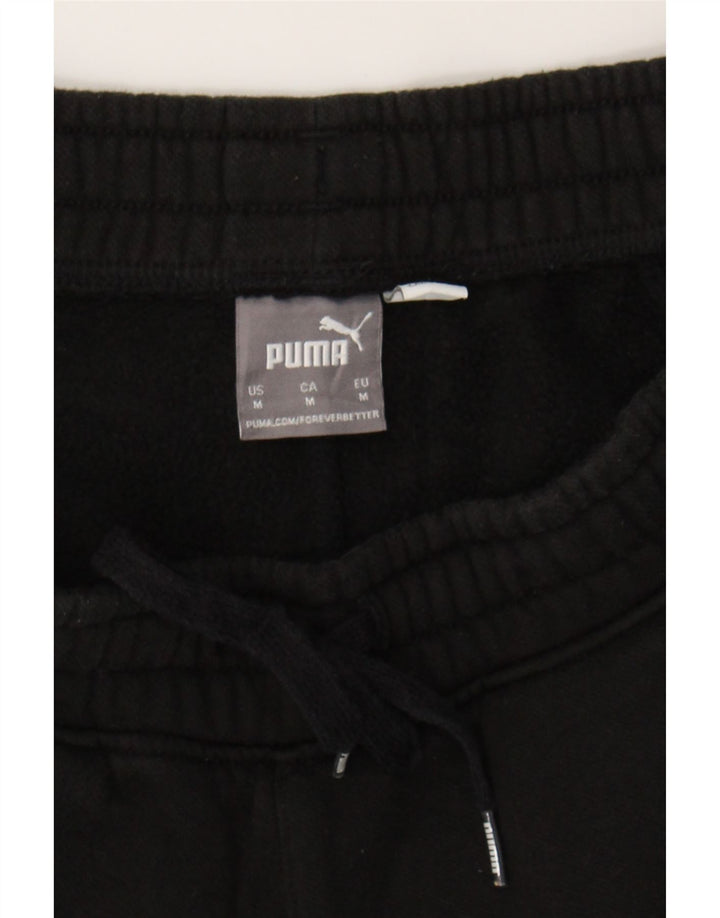 PUMA Mens Sport Shorts Medium  Black Cotton Vintage Puma and Second-Hand Puma from Messina Hembry 