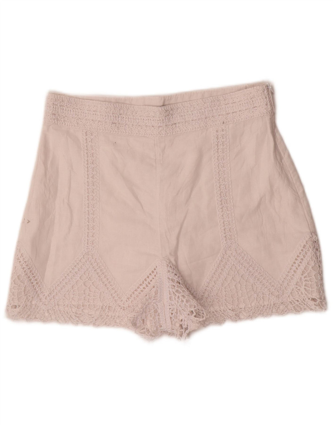 Zara Womens Casual Shorts Small W26  White