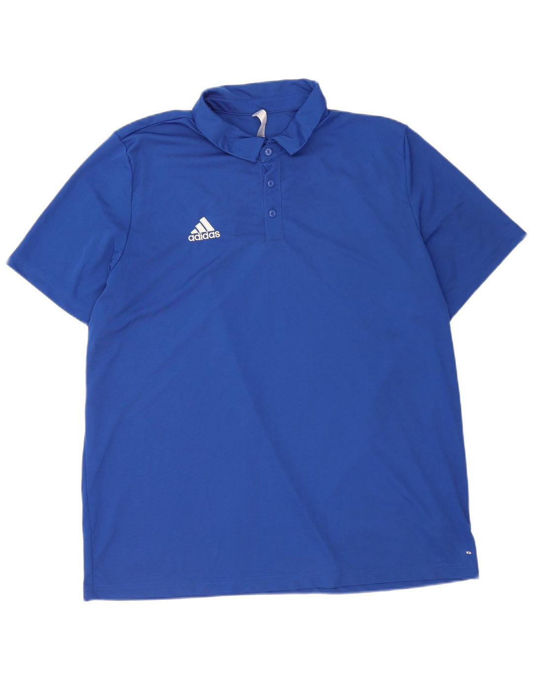 Adidas Mens Polo Shirt 2XL Blue Polyester