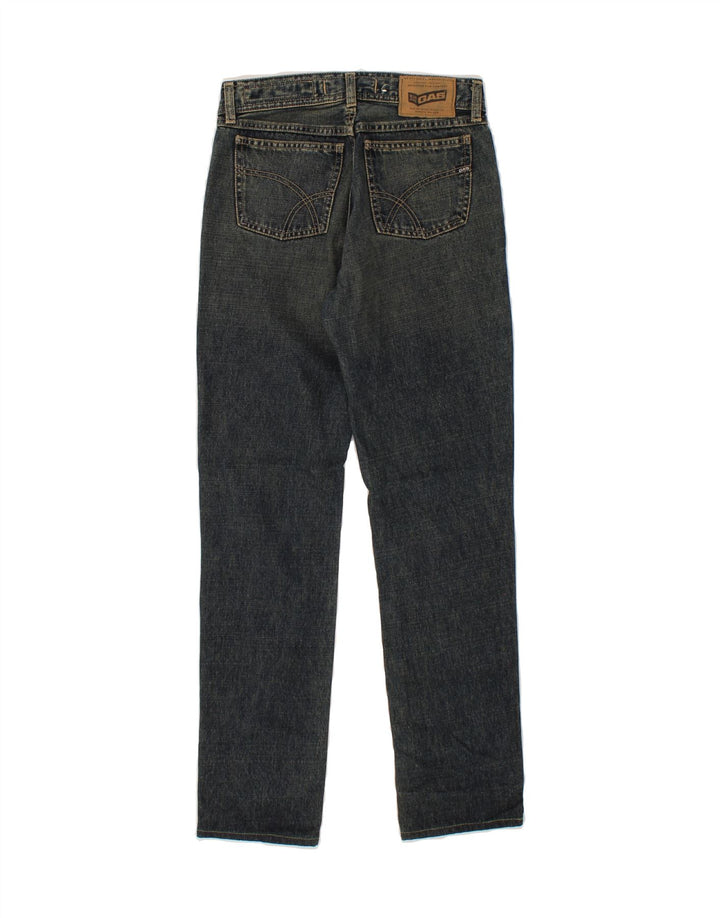 GAS Womens Straight Jeans  W26 L29 Blue Cotton Vintage Gas and Second-Hand Gas from Messina Hembry 