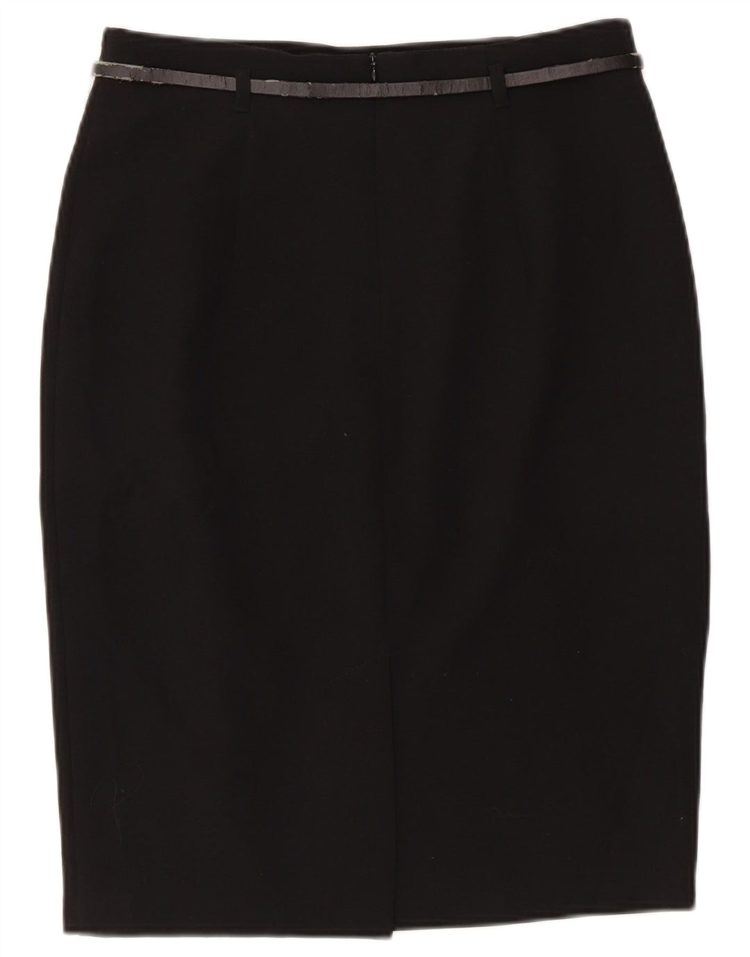 Marks & Spencer Womens Pencil Skirt UK 10 Small W28 Black Polyester