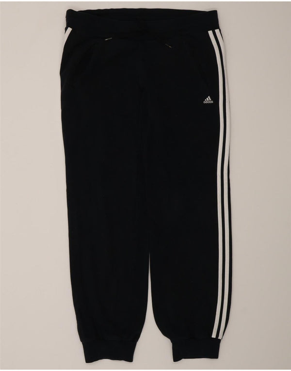 Γυναικεία αθλητική φόρμα Adidas Παντελόνι Joggers UK 12 Medium Navy Blue Cotton