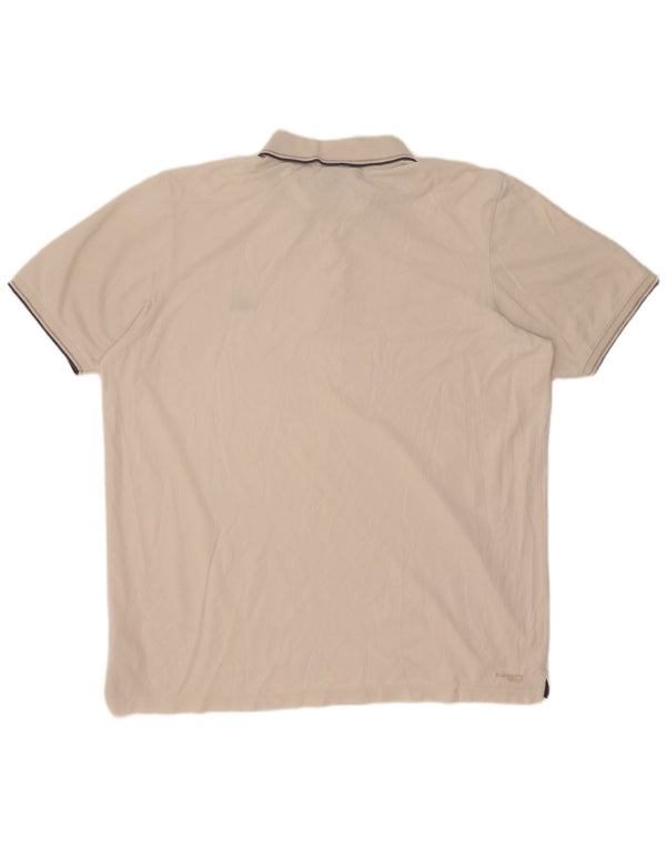 Adidas Mens Clima 365 Polo Shirt XL White Cotton