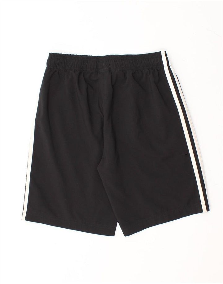 ADIDAS Boys Sport Shorts 12-13 Years  Black Polyester Vintage Adidas and Second-Hand Adidas from Messina Hembry 