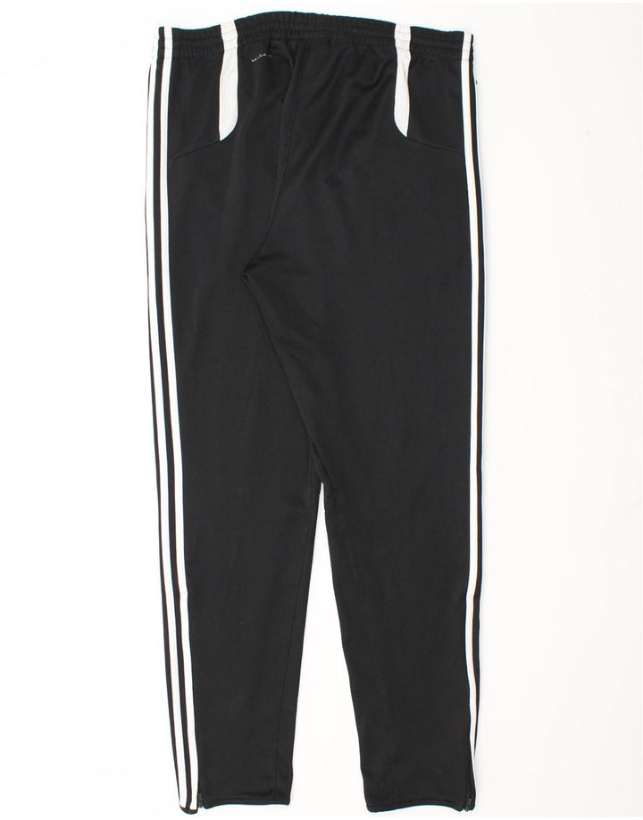 Adidas Mens Tracksuit Trousers XL  Black Colourblock Polyester