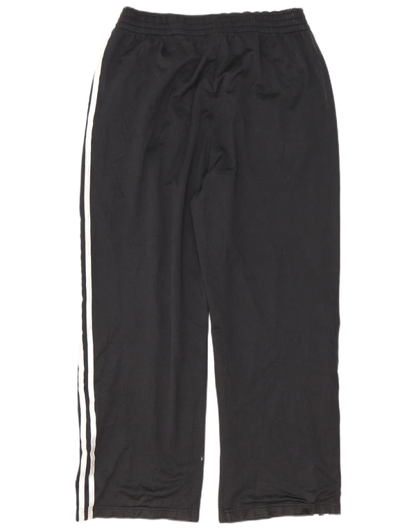 Adidas Mens Tracksuit Trousers Large Black Polyester Sports