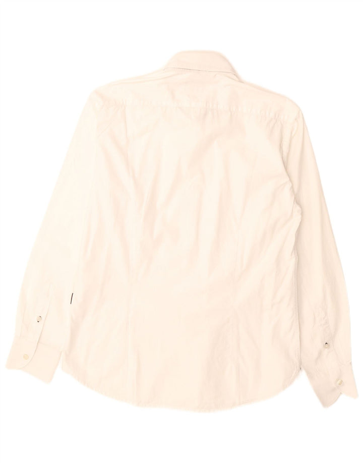 Carrera Mens Slim Fit Shirt Large White