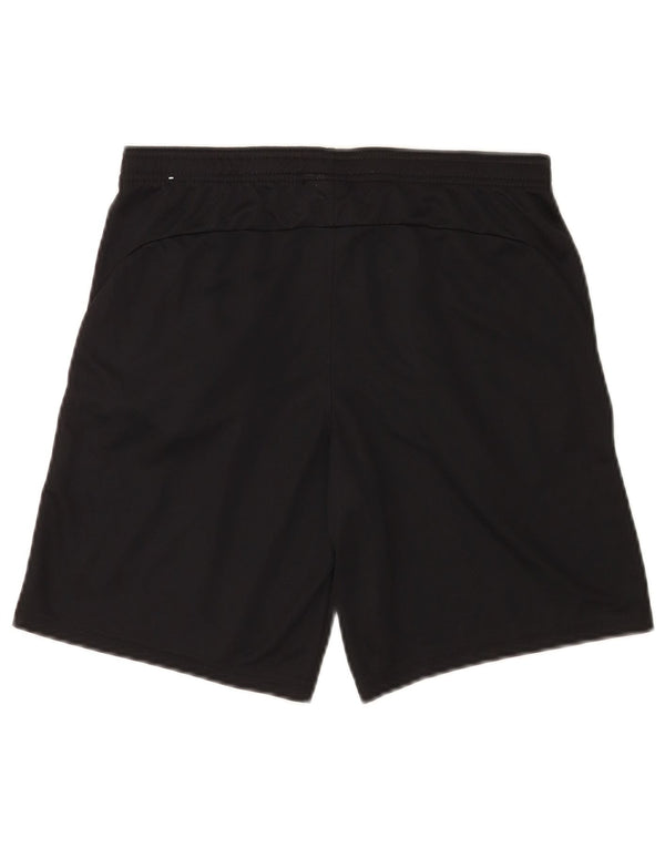 Nike Herre grafiske sportsshorts Små sorte polyestersports