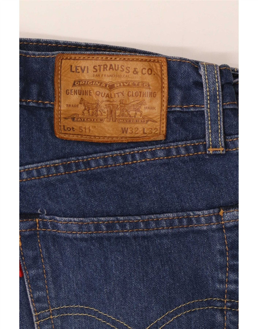 Мужские джинсы Levi's Slim 511 W32 L32 синие