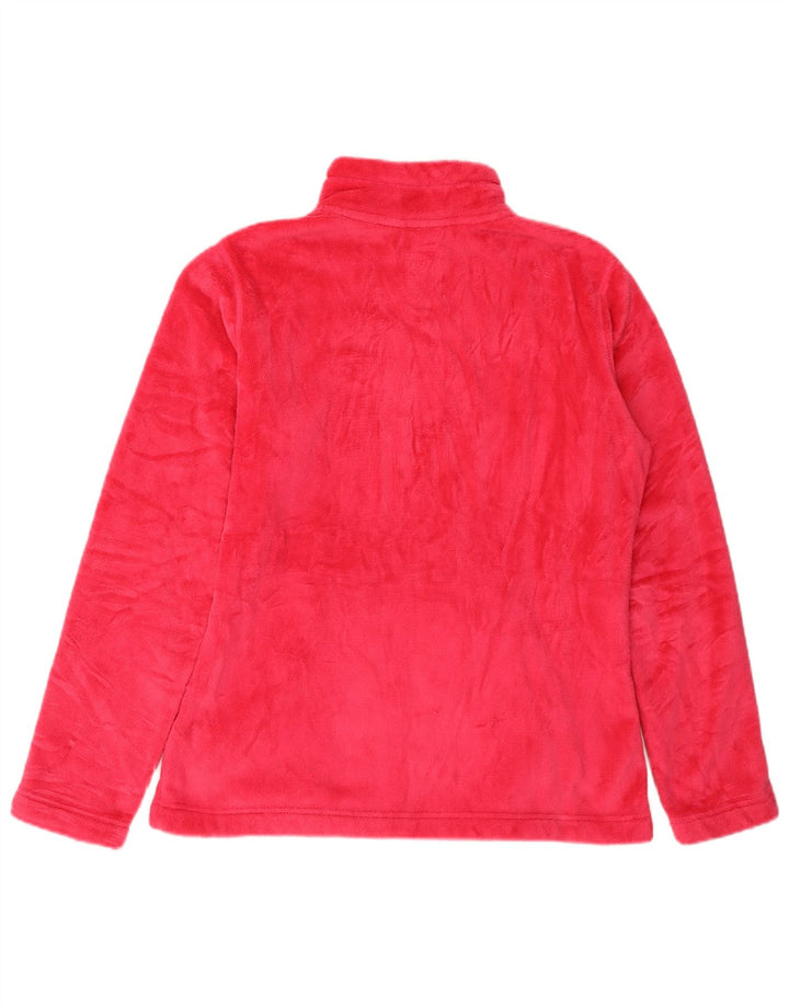 Brugi Womens Fleece Jacket UK 18 XL Pink Polyester