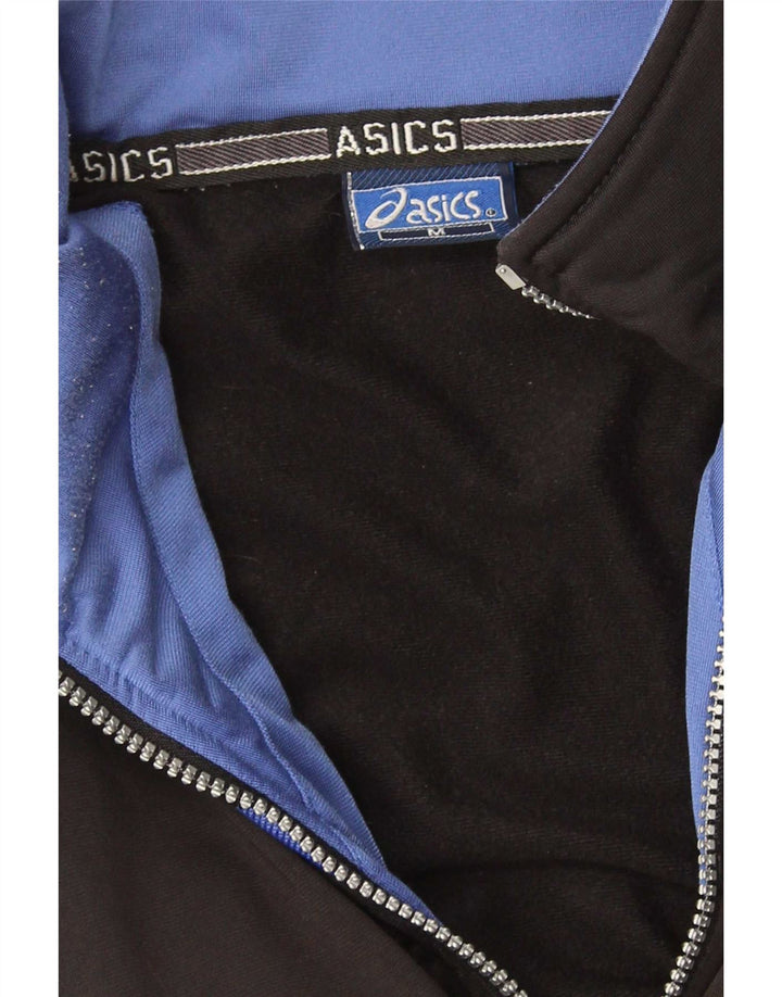 Asics Herren-Trainingsanzugoberteil mit Grafik, Mittelschwarz, Farbblock