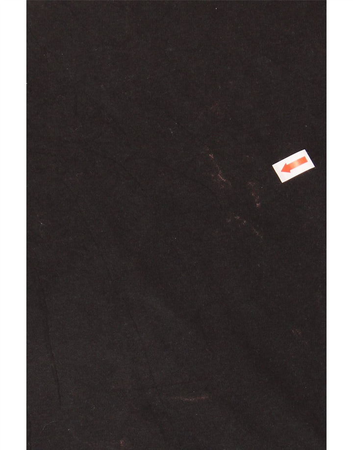 CHAMPION Mens Graphic T-Shirt Top Medium Black Cotton Vintage Champion and Second-Hand Champion from Messina Hembry 