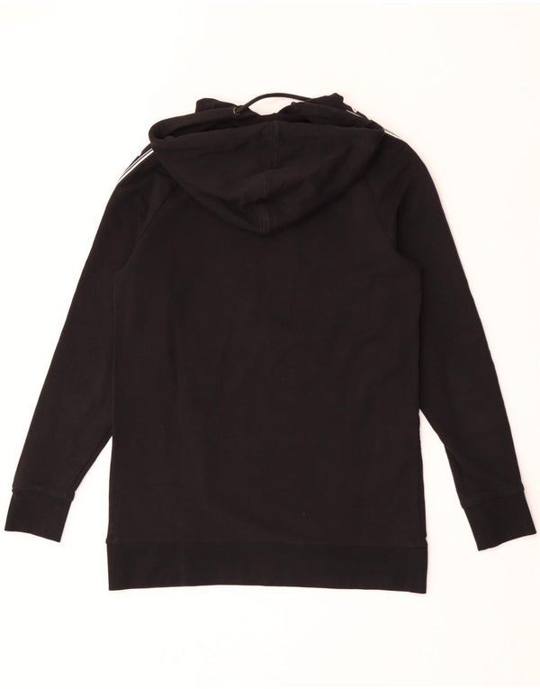 Felpa con cappuccio grafica lunga da donna Ellesse UK 6 XS Black Colourblock