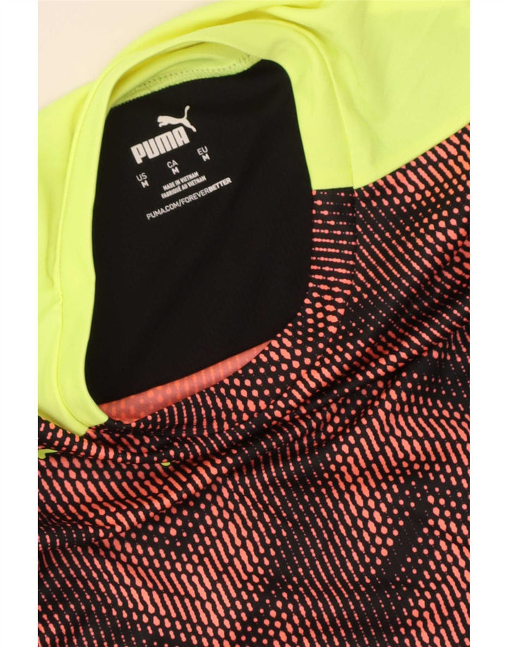 Puma Herren T-Shirt Top Medium Mehrfarbig Chevron
