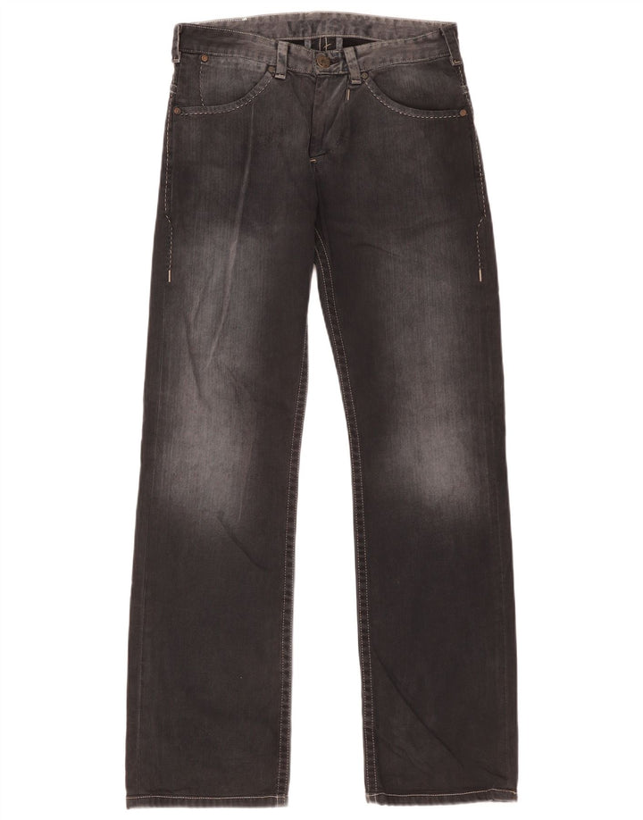 Jeans dritti da uomo Levi's W30 L34 cotone grigio