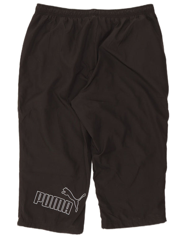 Puma Mens Graphic Bermuda sport rövidnadrág 2XL fekete