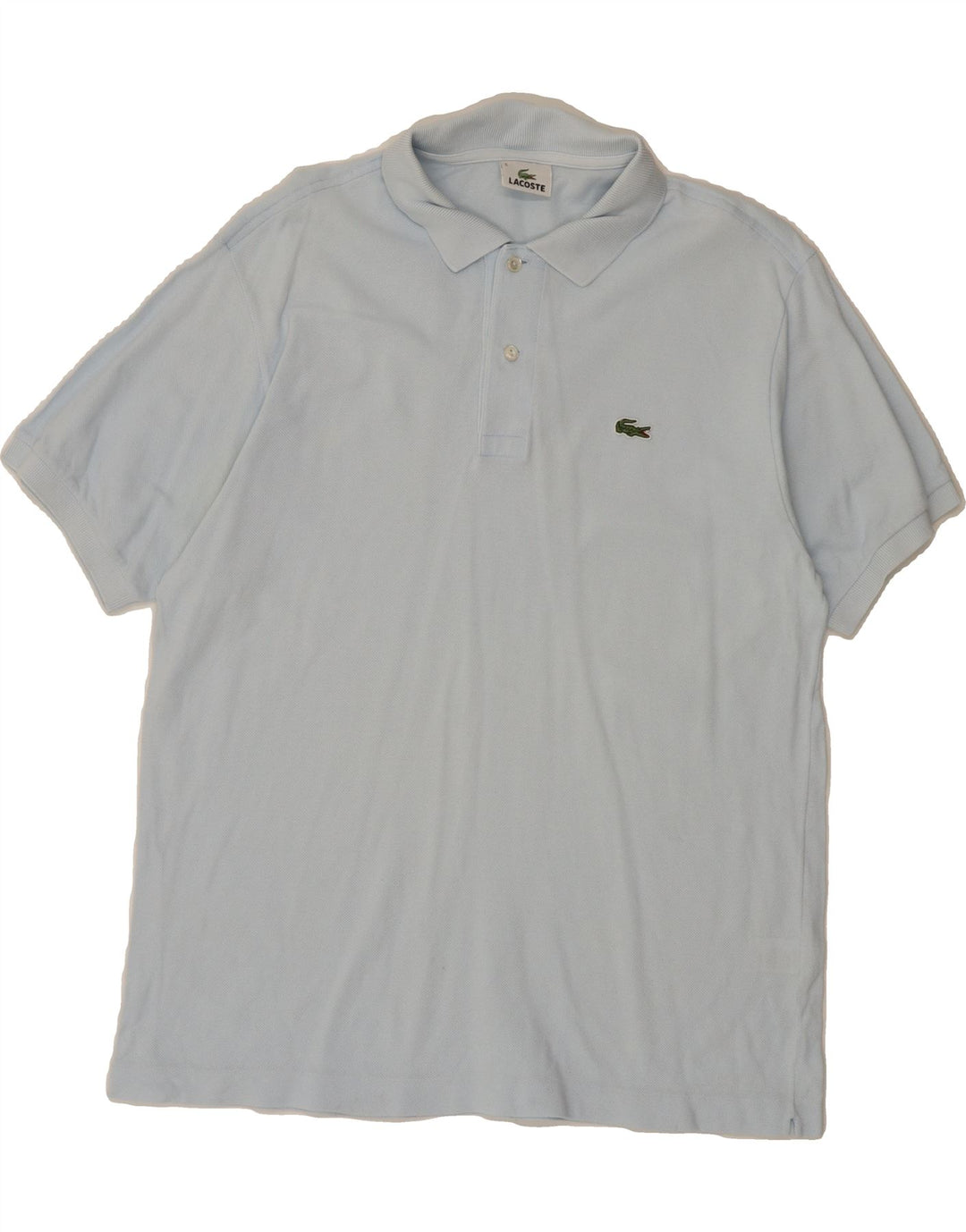 LACOSTE Mens Polo Shirt Size 5 Large Blue Cotton Vintage Lacoste and Second-Hand Lacoste from Messina Hembry 