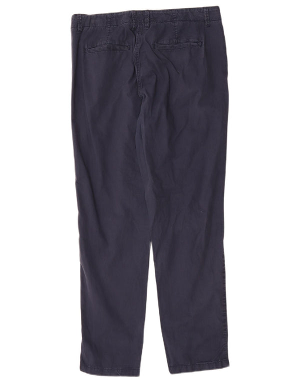 Marks & Spencer Γυναικείο Slim παντελόνι Chino UK 12 Medium W32 L29 Navy Blue
