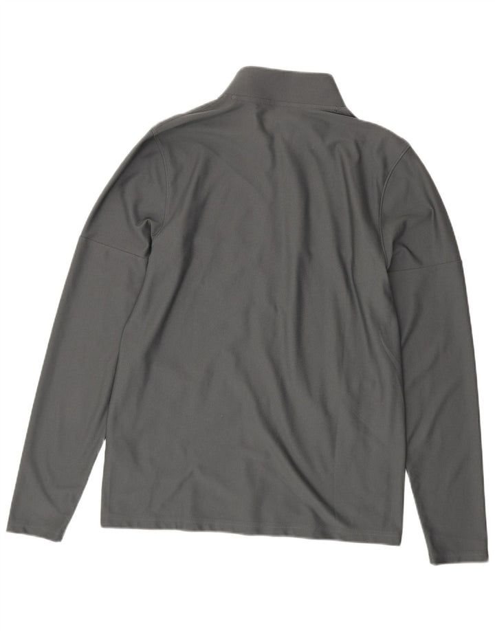 Giacca da ginnastica da uomo Under Armour in poliestere grigio medio