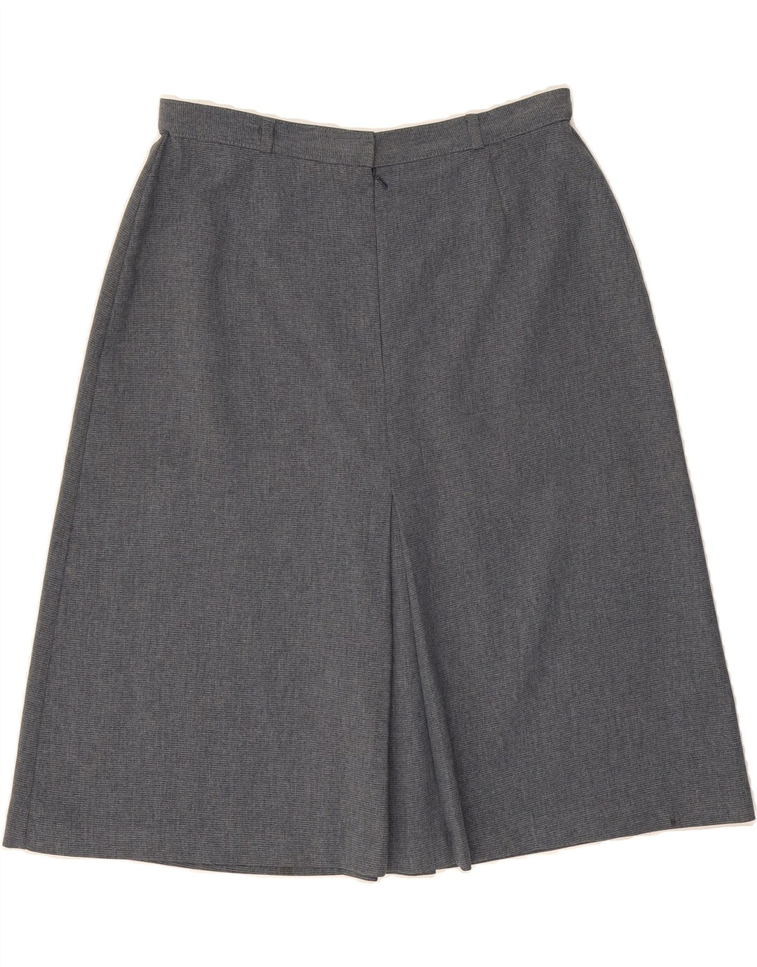 ST MICHAEL Womens A-Line Skirt UK 18 XL W32  Blue Polyester Vintage St Michael and Second-Hand St Michael from Messina Hembry 