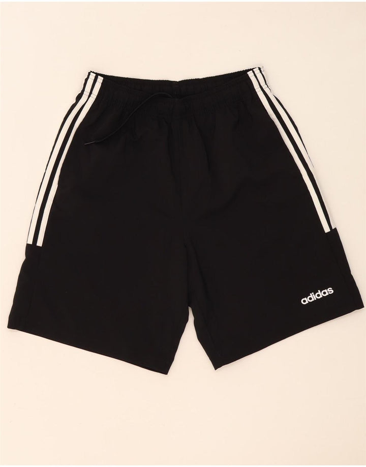 Pantaloni scurți sport pentru bărbați Adidas, poliester mediu negru