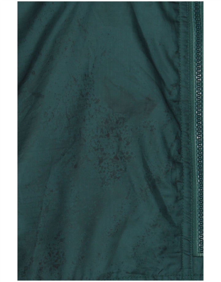 Eddie Bauer Herre Pullover Loose Fit Polstret Jakke UK 38 Medium Green