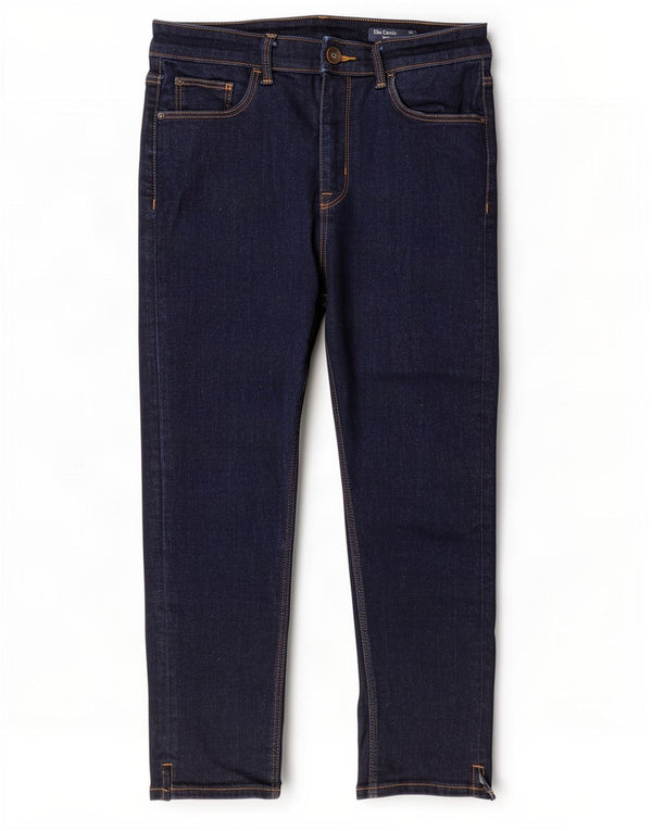 Marks & Spencer Γυναικεία Cropped Jeans UK 12 Medium W28 L21 Navy Blue