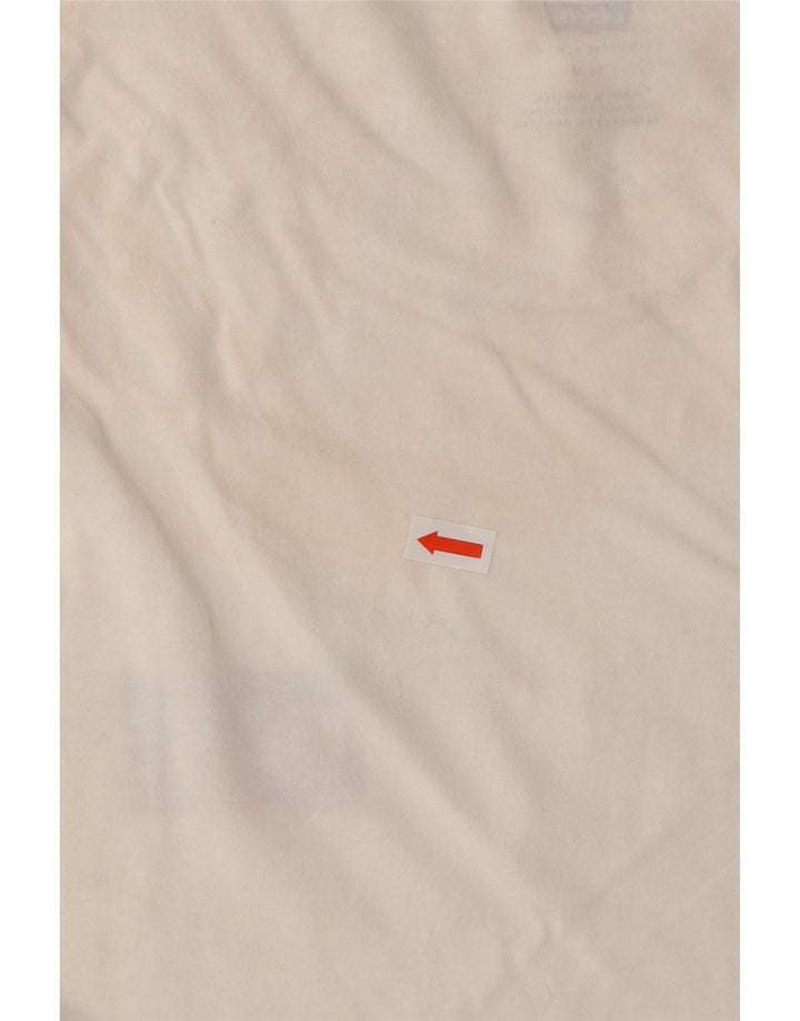 LEVI'S Mens Slim T-Shirt Top Medium White Cotton