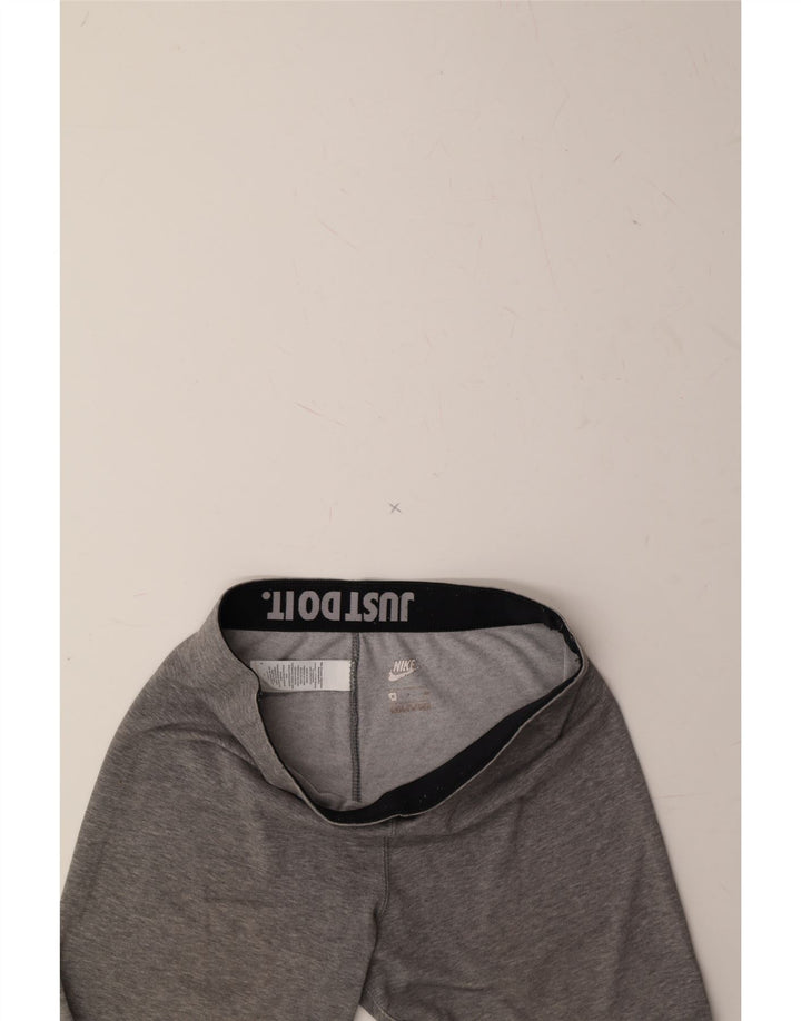 NIKE Womens Graphic Leggings UK 8 Small  Grey Cotton Vintage Nike and Second-Hand Nike from Messina Hembry 