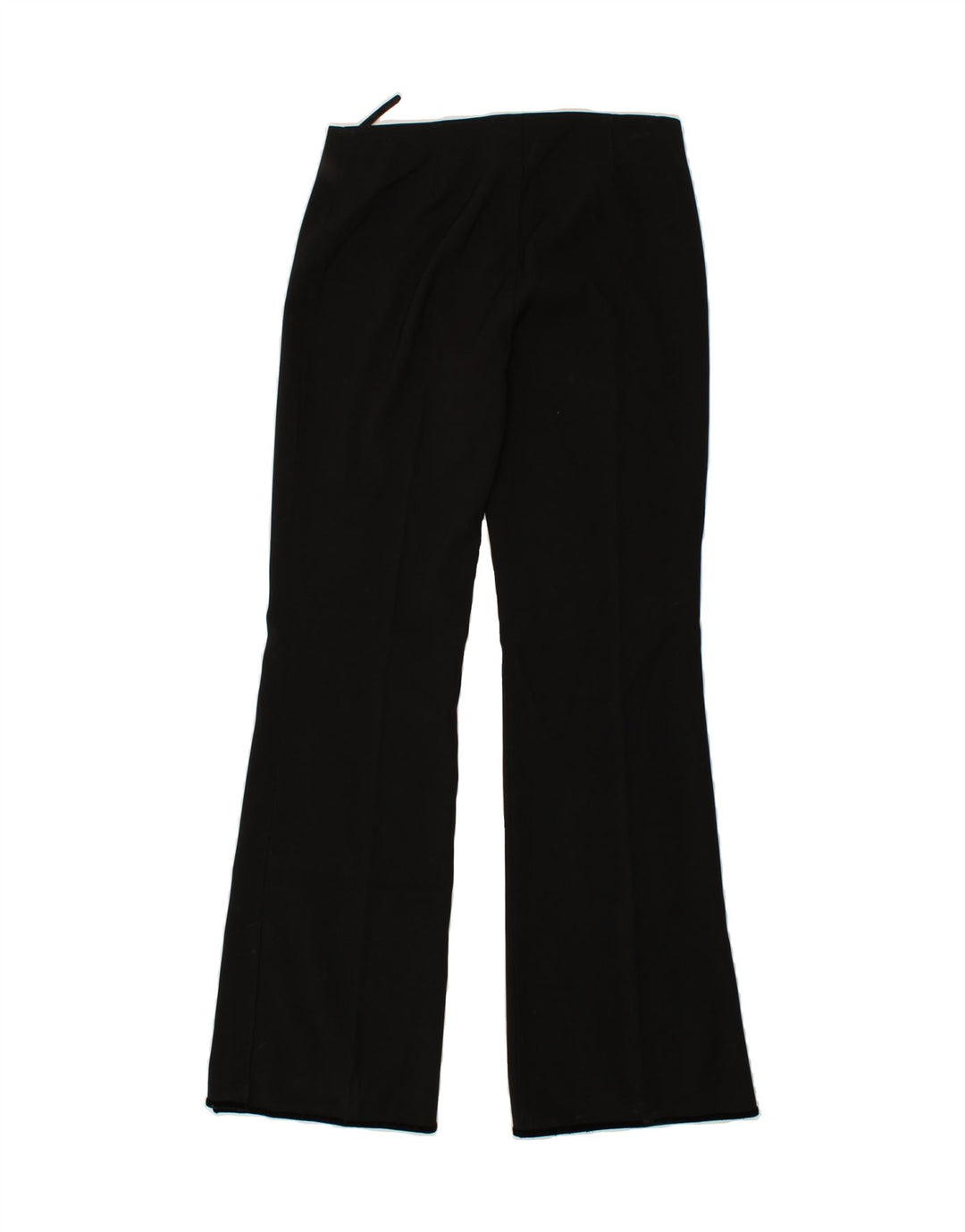VINTAGE Womens Flare Suit Trousers EU 40 Medium W34 L33 Black Polyester Vintage Vintage and Second-Hand Vintage from Messina Hembry 