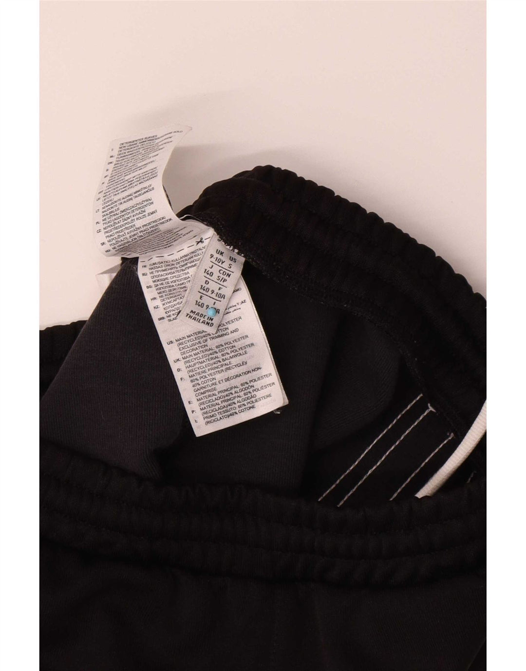 Adidas Boys Sport Shorts 9-10 Years Black Polyester