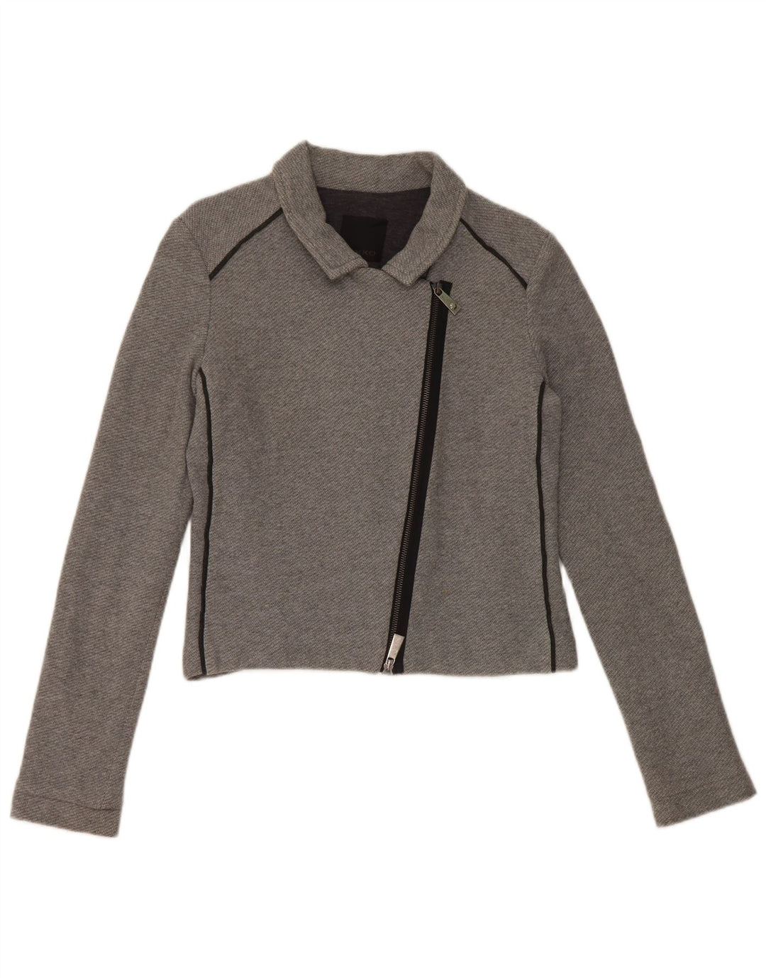 Jachetă Bomber pentru femei Pinko UK 12 Medium Gri Bumbac