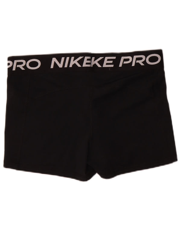 Pantaloncini sportivi Nike Dri Fit Graphic da donna UK 18 XL poliestere nero