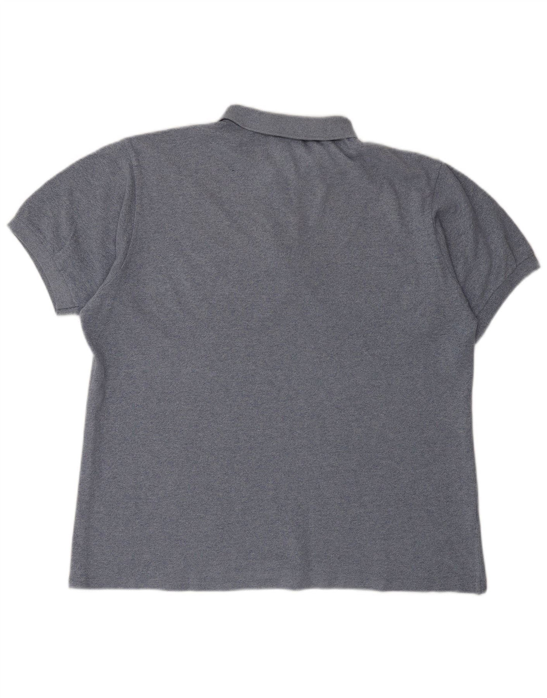 LACOSTE Mens Polo Shirt Size 5 Large Blue Cotton