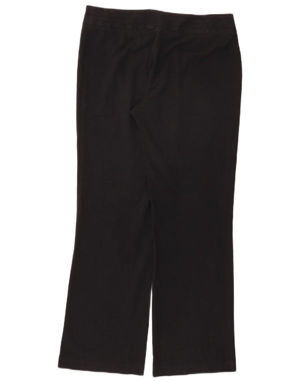 Marks & Spencer Γυναικεία Loose Fit Casual Παντελόνια UK 16 Large W36 L33 Black