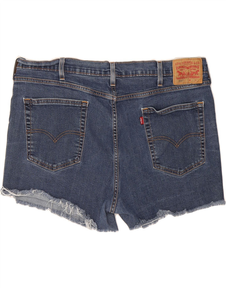 LEVI'S Womens 514 Denim Shorts W40 2XL Blue Cotton Vintage Levi's and Second-Hand Levi's from Messina Hembry 