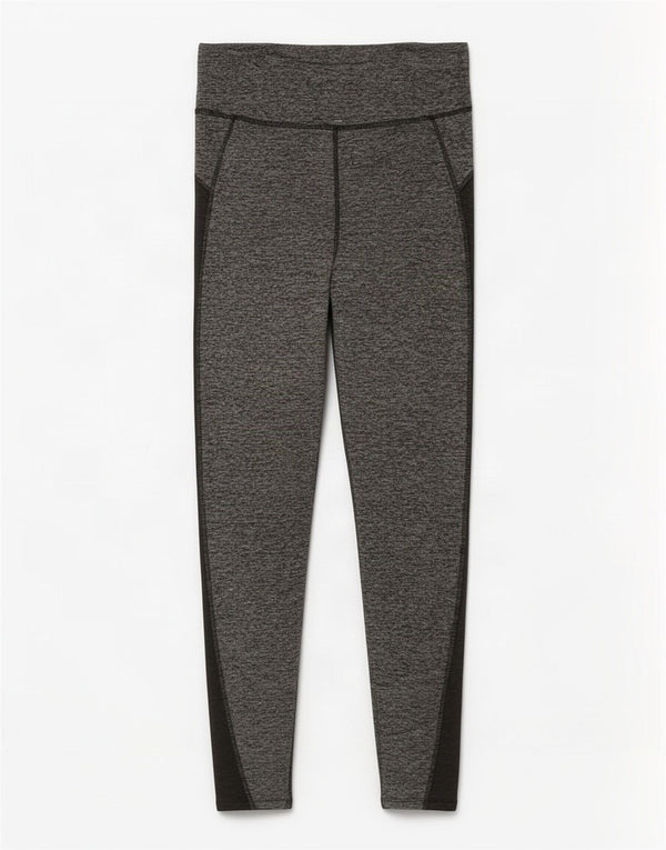 Leggings da donna Marks & Spencer UK 8 Small Poliestere color block grigio