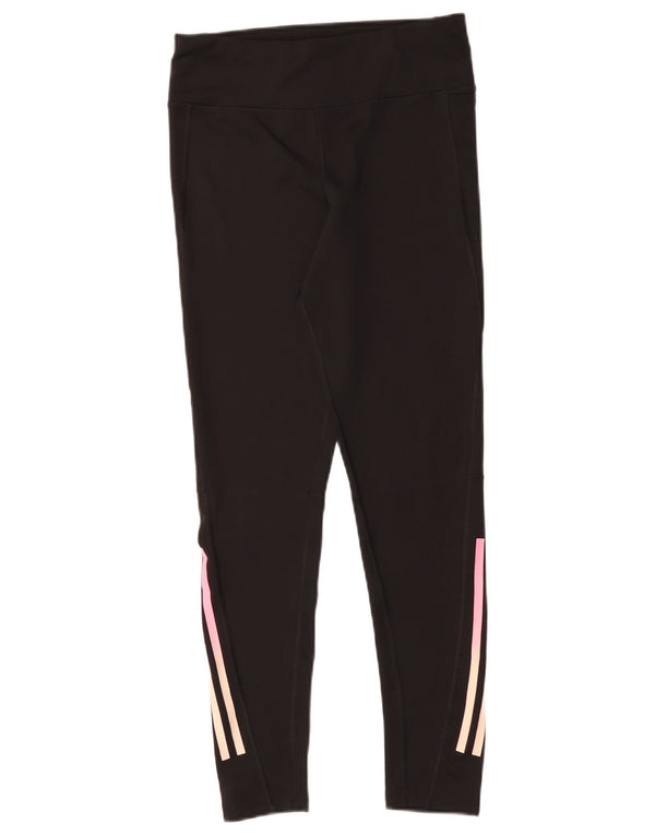 Adidas Girls Aeroready Leggings 14-15 år Sort polyester
