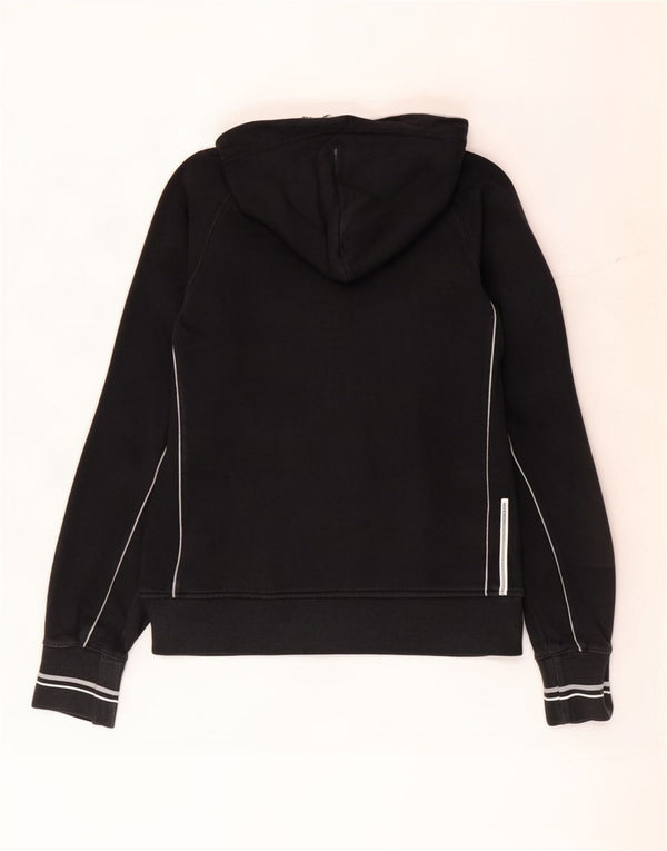 Champion Womens Heritage Classics Zip Hoodie πουλόβερ UK 18 XL μαύρο βαμβακερό