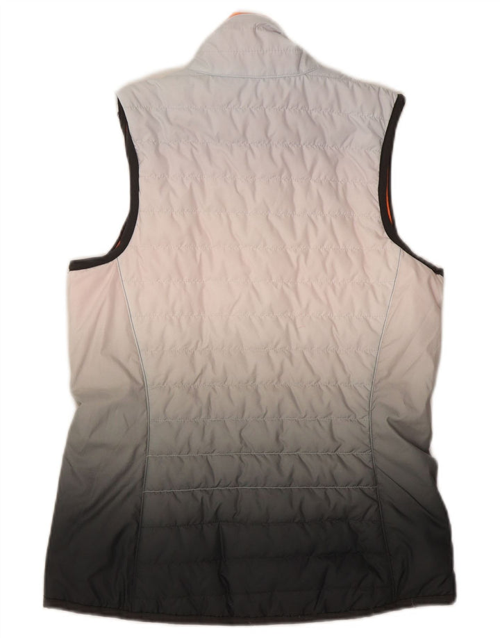 Nike Gilet réversible pour femme UK 10 Petit Orange Polyester