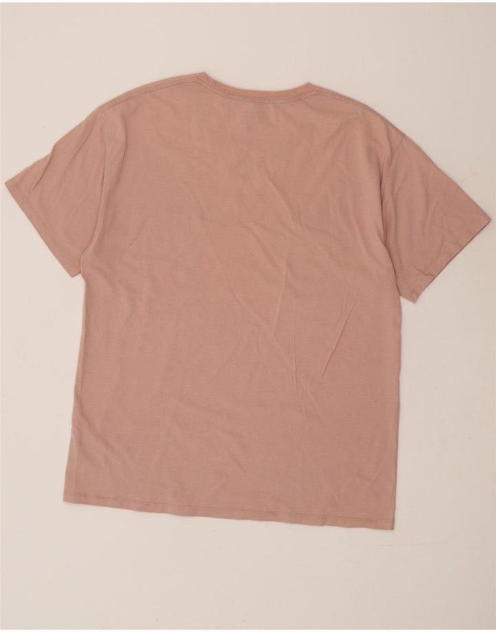 Champion Mens Graphic T-Shirt Top Large Pink