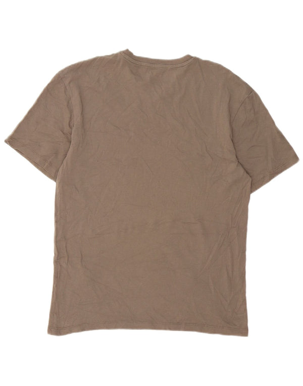 Jack & Jones herre T-shirt top medium brun bomuld