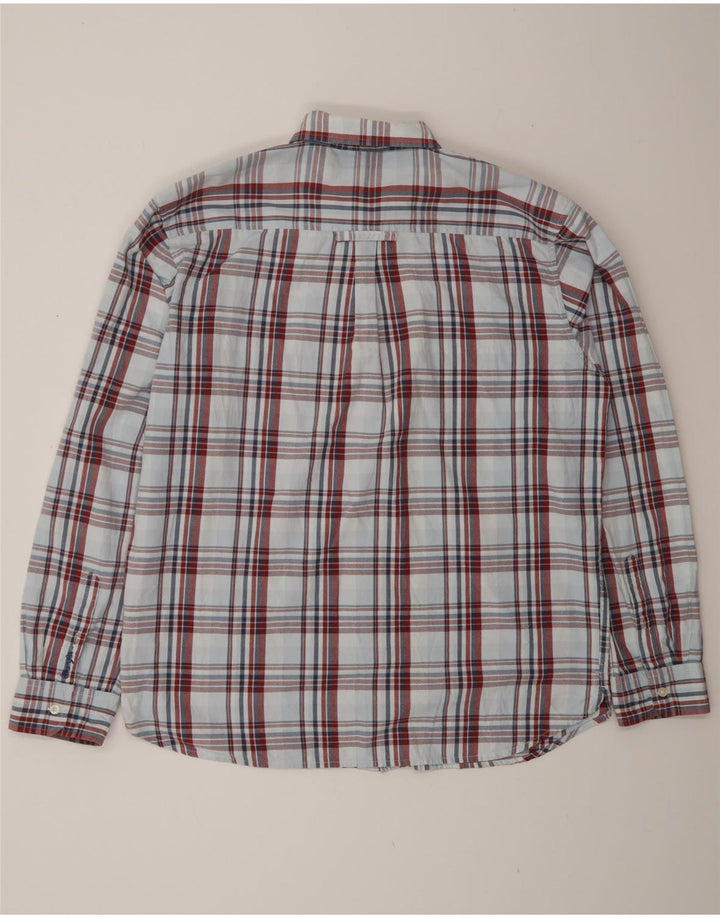 Ανδρικό πουκάμισο Wrangler XL Blue Check Cotton