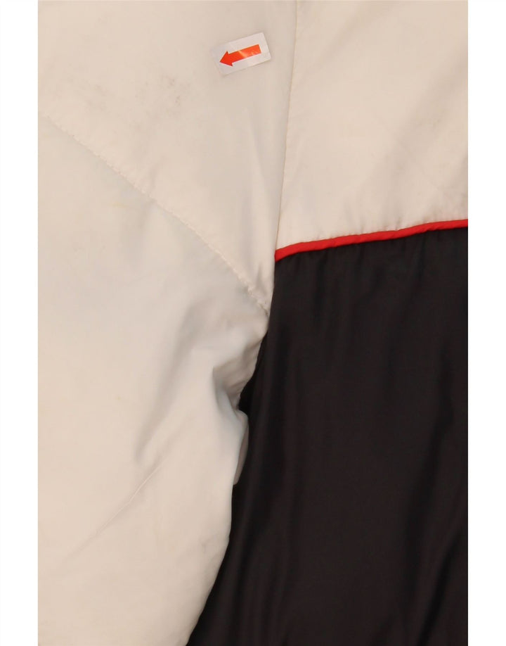 FILA Boys Padded Jacket 15-16 Years Black Colourblock Vintage Fila and Second-Hand Fila from Messina Hembry 