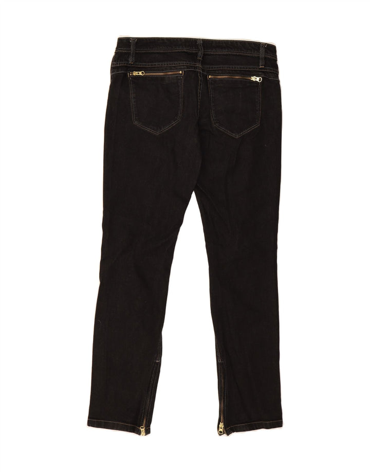 MASSIMO DUTTI Womens Slim Jeans W28 L29 Black Cotton Vintage Massimo Dutti and Second-Hand Massimo Dutti from Messina Hembry 