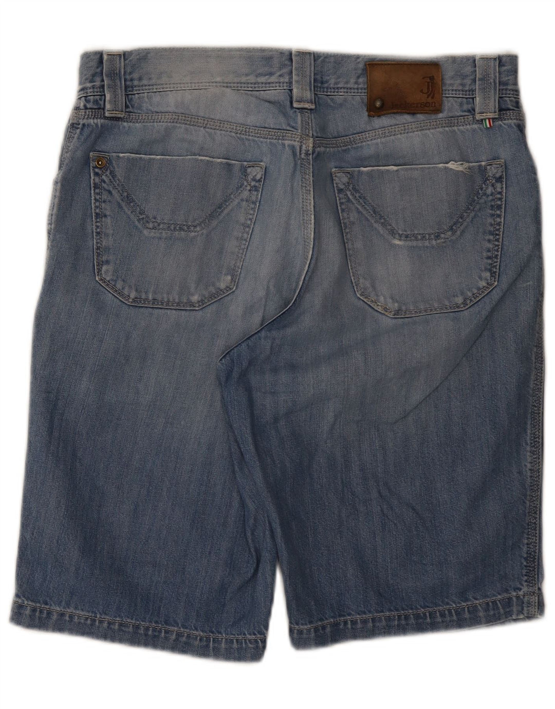 Jeckerson Herre Denim Shorts W33 Medium Blue