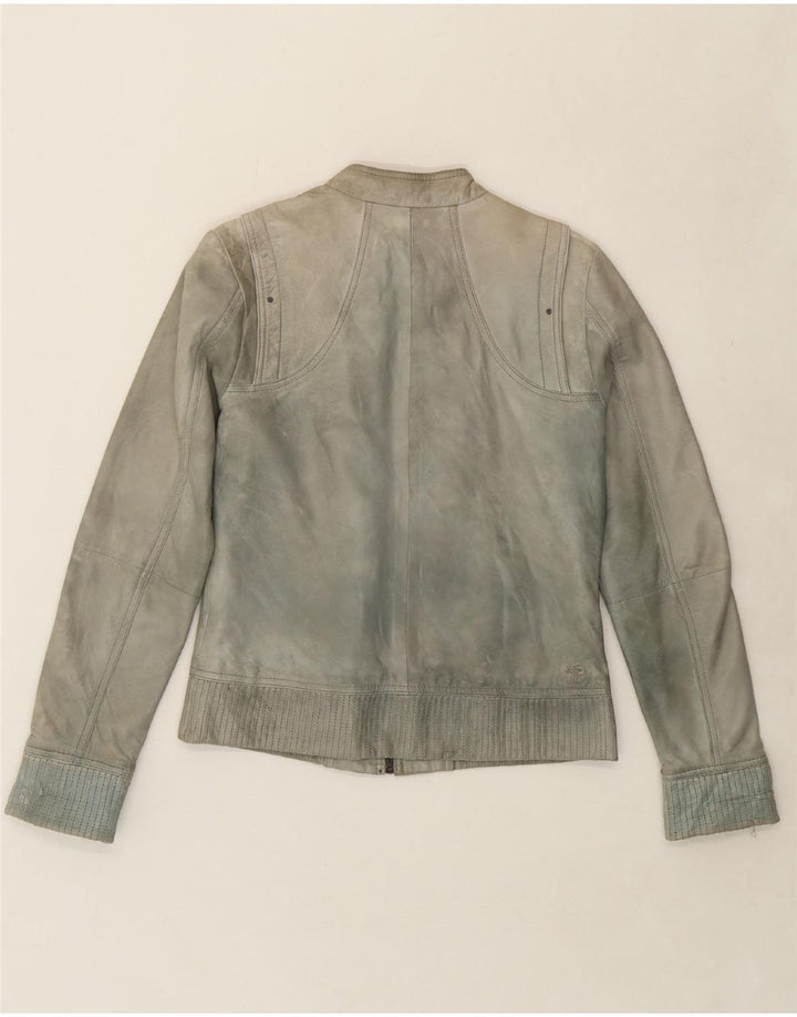 TOM TAILOR Womens Bomber Jacket UK 14 Medium Grey Vintage Tom Tailor and Second-Hand Tom Tailor from Messina Hembry 